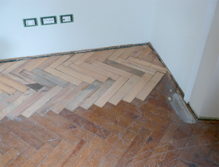 rigenerazione vecchio parquet